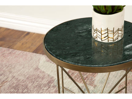 Sidney - Round Side Table - Green