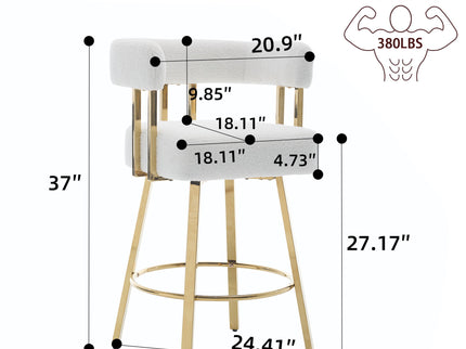 Decorative Upholstered Side Chair For Living Room (Set of 2)