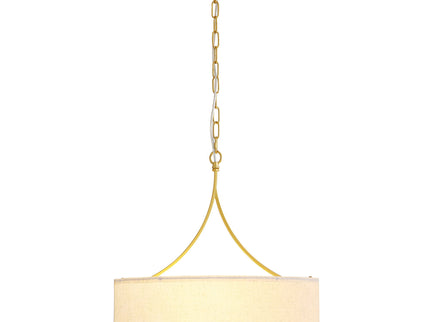 3 Light Drum Pendant Light