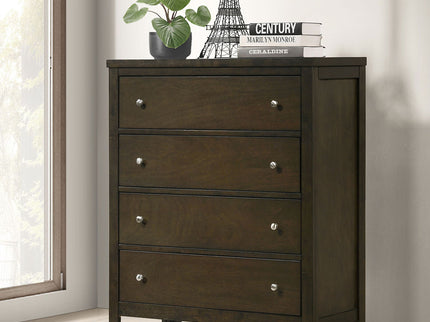 Clement - 4 Drawer Chest Of Drawers - Espresso