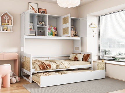 Daybed And All In One Cabinet And Shelf