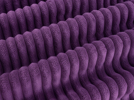 Full Compressed Ottoman - Purple