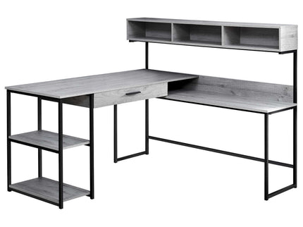 Computer Desk, Home Office, Corner, Storage Drawers, L Shape, Laptop, Contemporary & Modern