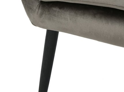 Alyssa - Mid Century Upholstered Arm Chair With Wingback Design
