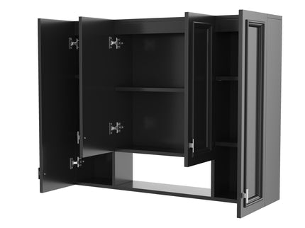 Wall Mounted Bathroom Cabinet With 5 Adjustable Shelves