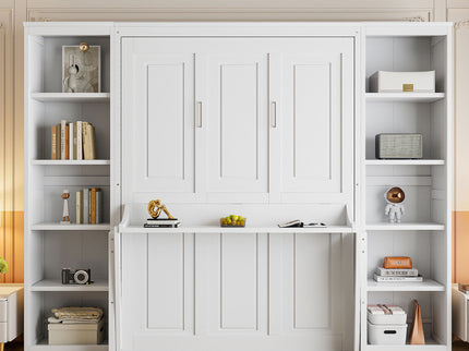 Murphy Bed With Desk And Bookshelf