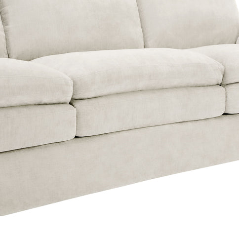 Cozy Upholstered Cushion Armchair For Living Room
