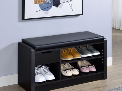 Astor - Open Shelf Storage Bench