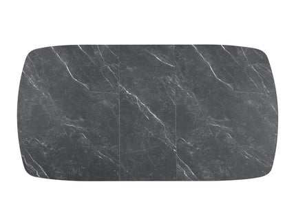 Idlewild - Extension Leaf Dining Table With Tapering Pedestal Base - Black
