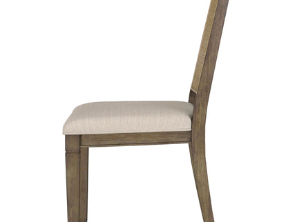 Stewart - Back Dining Side Chair (Set of 2) - Light Brown