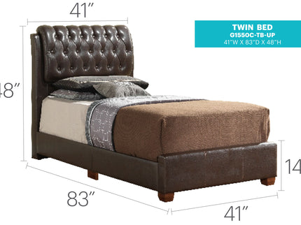 Tufted Upholstered Bed