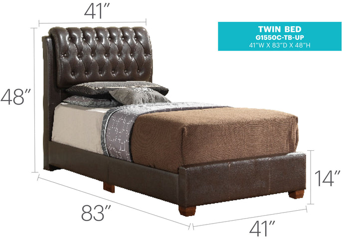 Tufted Upholstered Bed