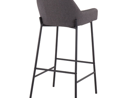 Daniella - Industrial Fixed Height Bar Stool (Set of 2)