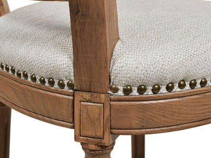 Triomphe - Rattan Wicker High Back Armless Counter Bar Stool