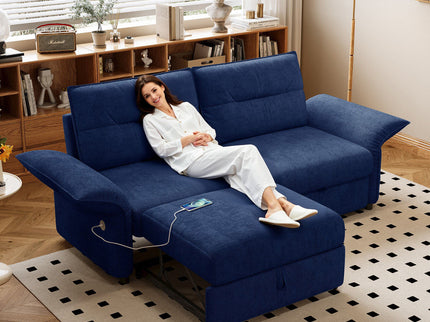 Sofa Bed With Convertible Design, Living Room Furniture