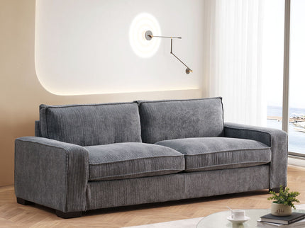 Luxe - Sofa With Sleek Design, Spacious And Comfortable 3 Seater Couch
