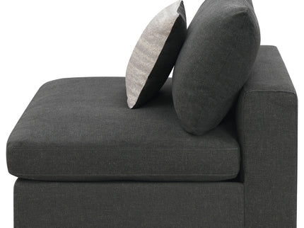 Duncan- Armless Chair With Removable Cushions