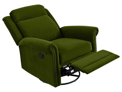360 Degrees Swivel Recliner Manual Rocking Recliner Home With Adjustable Backrest