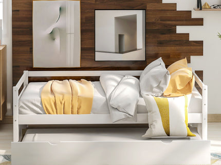 Twin Daybed With Trundle Frame Set