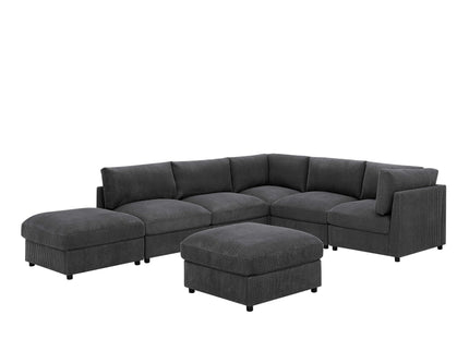 Modern Reversible Modular Sectional