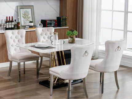 Nikki - Contemporary Upholstered Dining Chair (Set of 2)