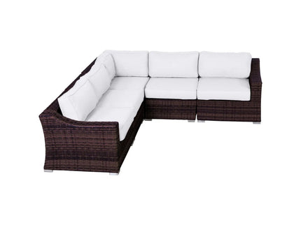 Outdoor Wicker Sofa Seating Group With Cushions