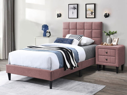Modern Bed With Adjustable Headboard