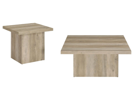 Eldridge - Coffee Table Set With Square Tops