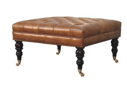 Buffalo - Ottoman With Castor Legs