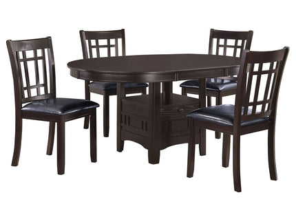 Hester - 5 Piece Dining Set - Espresso