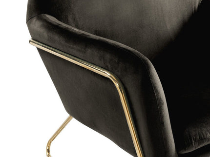 Keira - Accent Chair With Metal Base