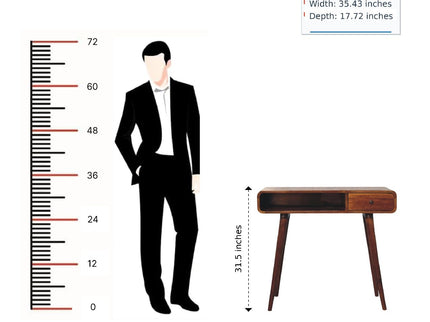 Curved Writing Desk
