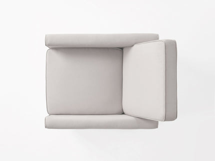 Upholstered Push Back Recliner Chair For Living Room