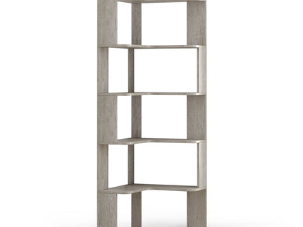 L-Shaped Corner Bookshelf