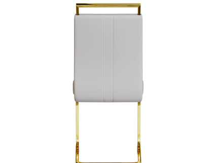 Side Dining Room Chair, Padded Seat High Back
