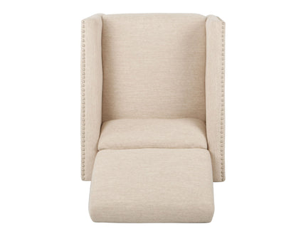 Kiersten - Contemporary Fabric Pushback Recliner