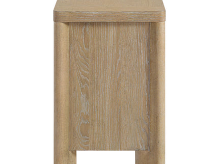 3 Drawer Nightstand - Tan
