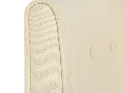 Contemporary Upholstered Club Chair With Button Tufting