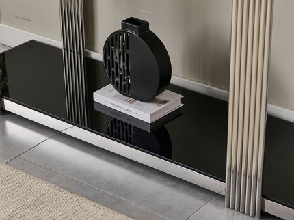 Console Table With Double Tier Storage