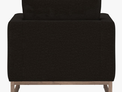 Accent Chair With Track Arm Design