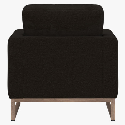 Accent Chair With Track Arm Design