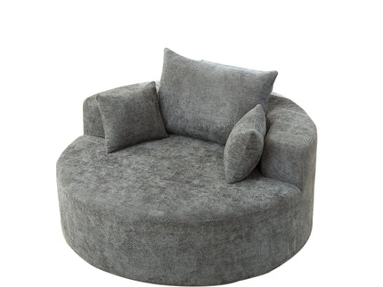 Single Sofa, Sleeper Chair For Living Room - Gray