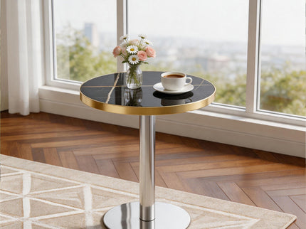 Elegant Modern Round Bistro Table