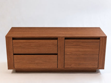TV Stand For TVs Up To 50" With 1 Door And 2 Drawers