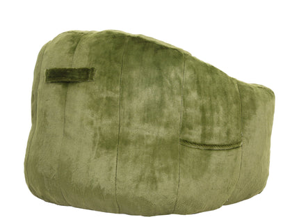 Beanbag Chair, Beanbag Sofa Chair With Armrests Stuffed High Density Foam