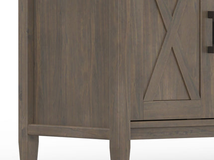 Ela - TV Media Stand - Smoky Brown