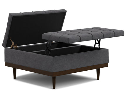 Mariah - Upholstered Lift Top Table Storage Ottoman