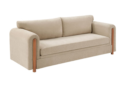 Modern 3 Seater Upholstered Couch Sofa For Living Room
