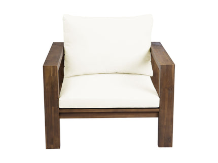 Stylish Outdoor Chair Set With Cushions For Garden (Set of 2)
