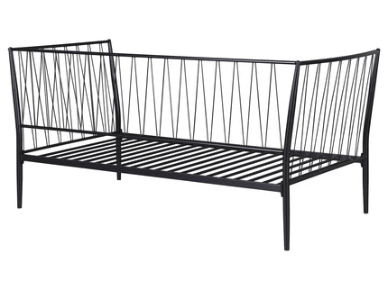 Vertigo - Twin Daybed With Slatted Support - Matte Black
